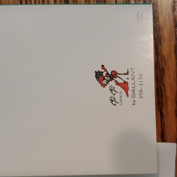 Vtg (Unused) 1960s Birthday Card with Envelope - Picture 4 of 7